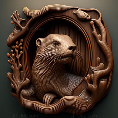 3D model st otter (STL)